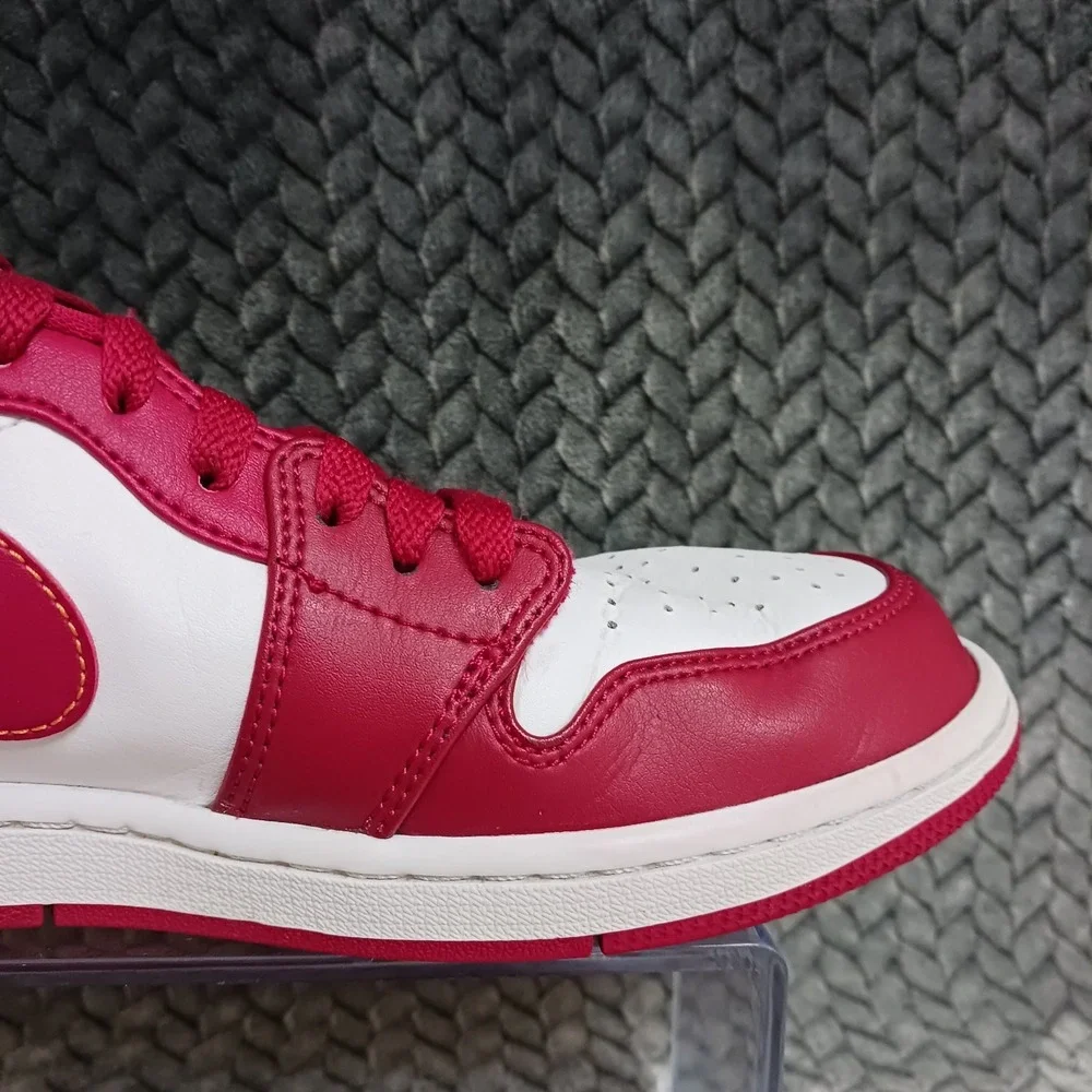 Jordan 1 Low Cardinal Red 2022 Men's Sneakers Shoes Size 8.5